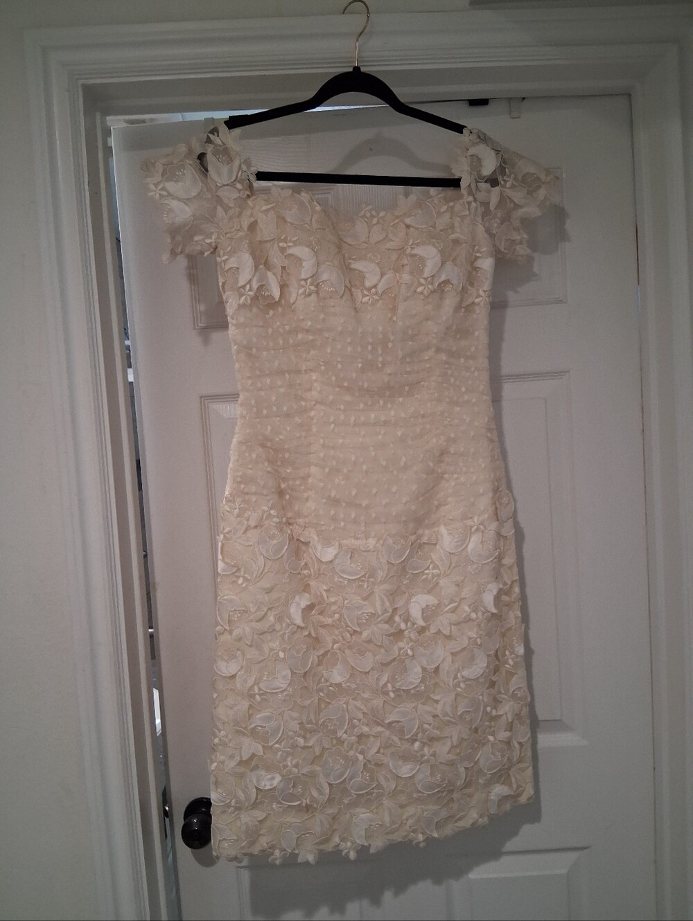 Vtg RARE Victor Costa Lace Dress